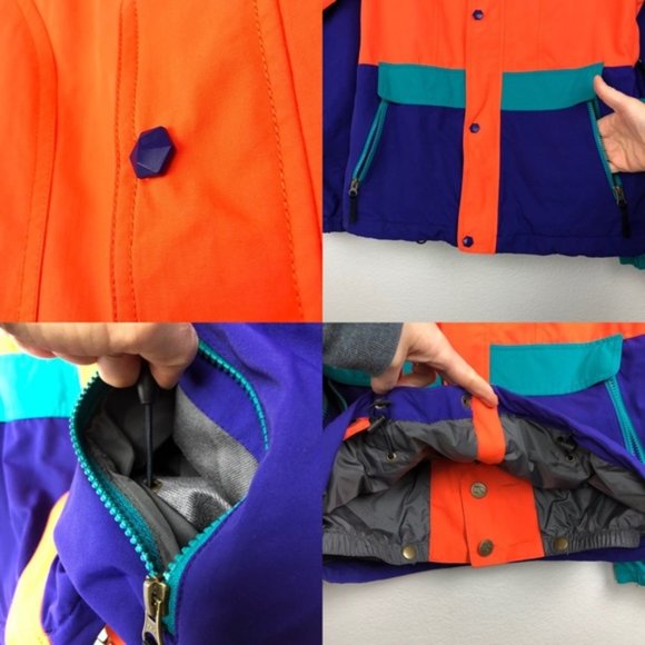 Bonfire Charlie Silver Classic Snowboarding Coat - Picture 4 of 7